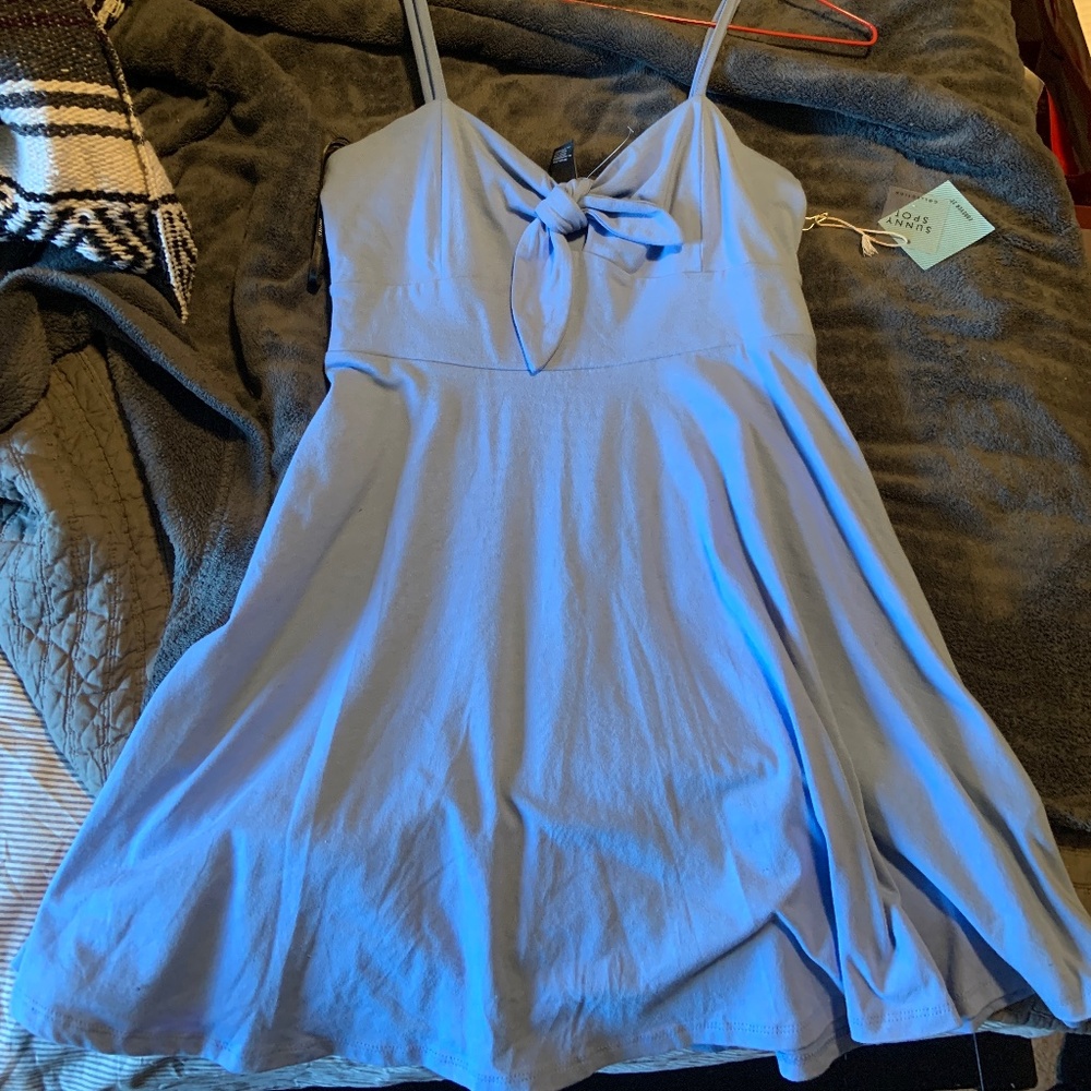 Blue dress